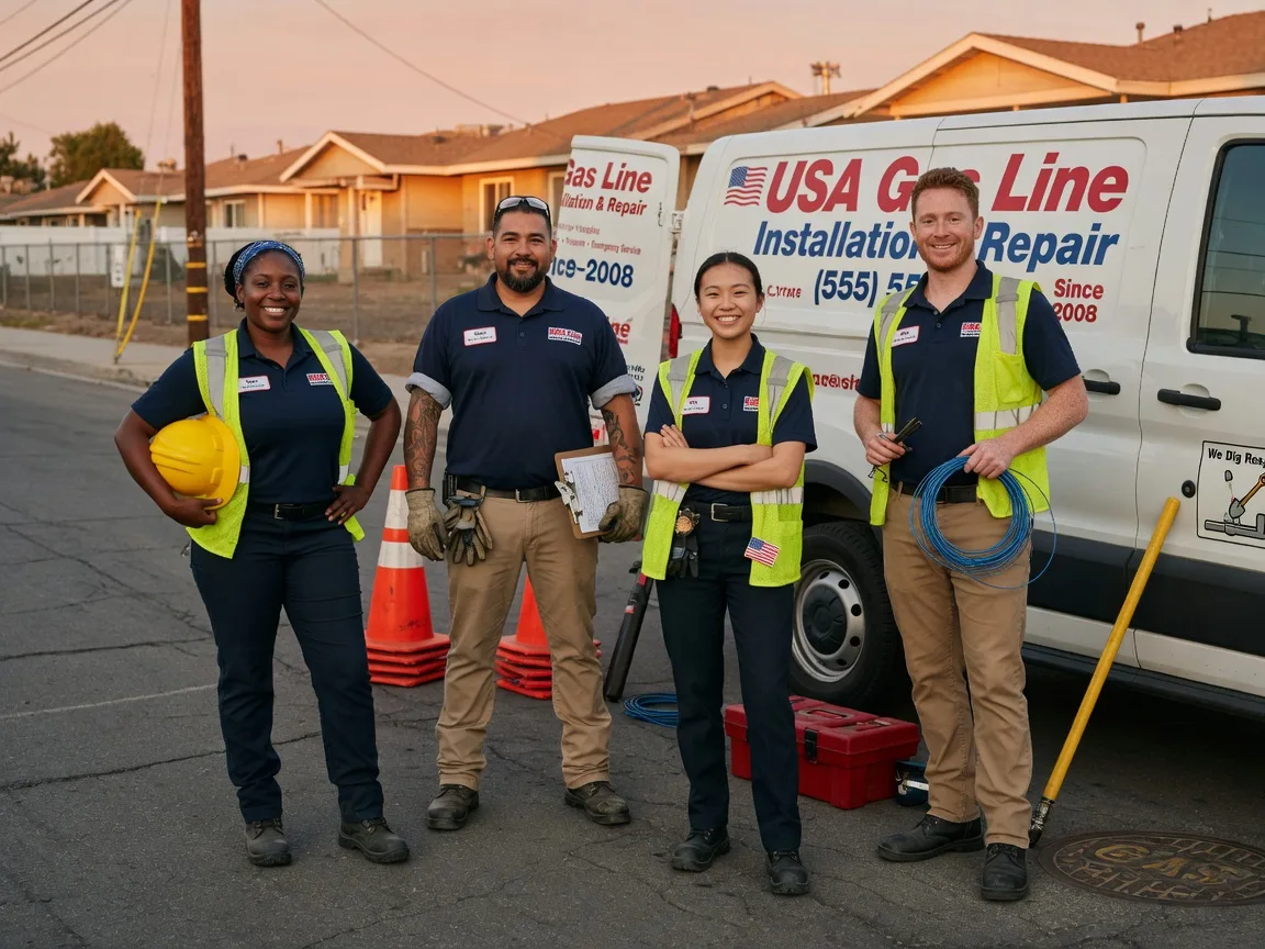 Gas Line Installation company in Loda, IL